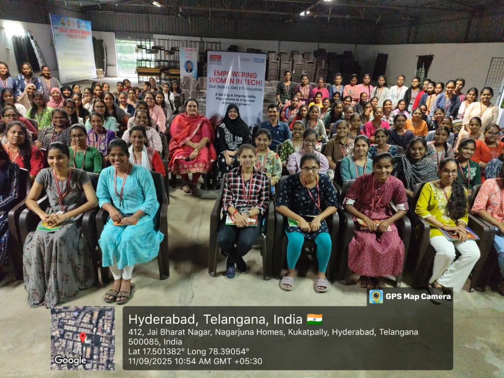 11/9/2025 - Launching the 250 hours technical Sonata CSR Technical Skilling Program in association with Centum Foundation to empower our students in Data Analytics & MS Dynamics 360